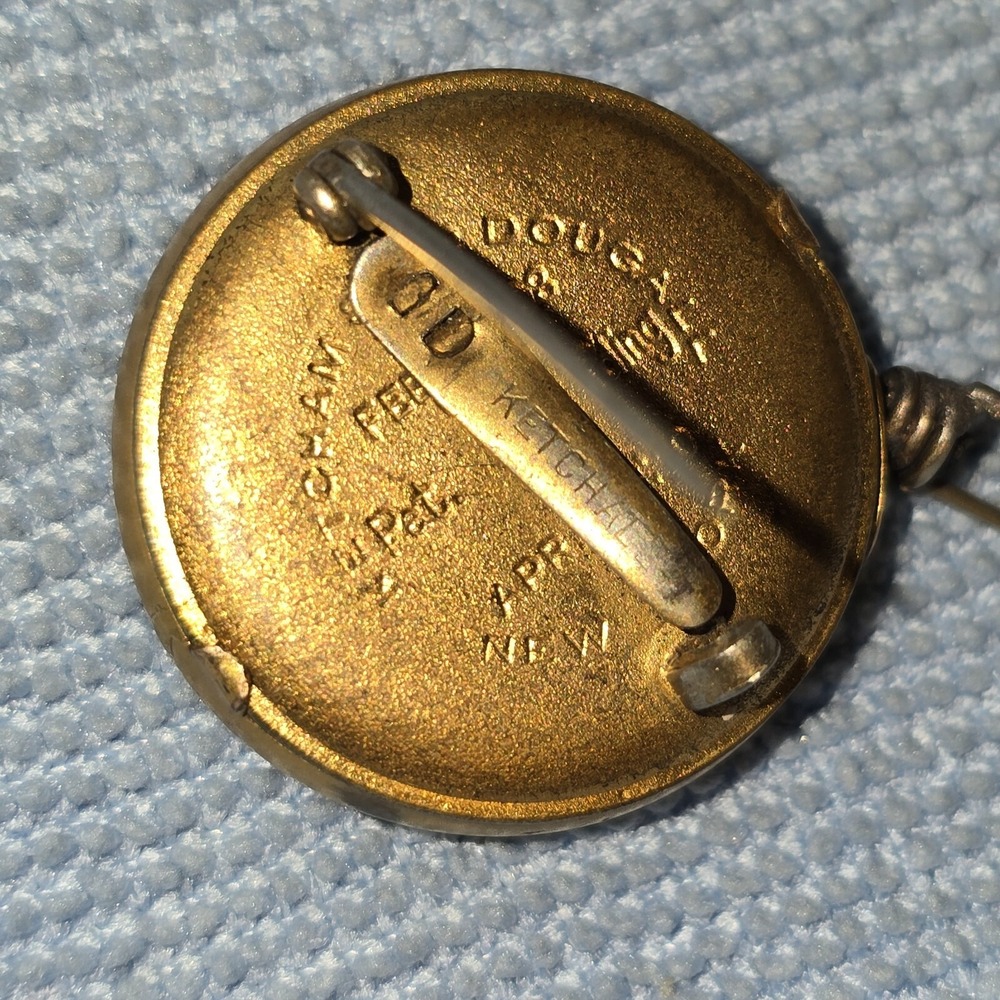 Antique Ketchum & McDougall Retractable Brooch / Pin 1910s - Picture 11 of 14